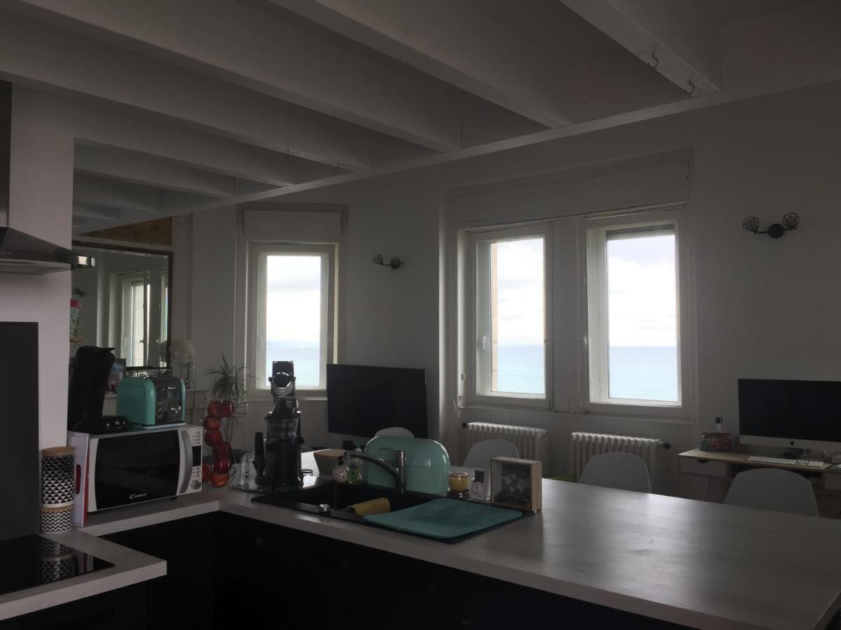 1Ere Ligne Mer Appartement 7 Personnes. Biarriz Exterior foto